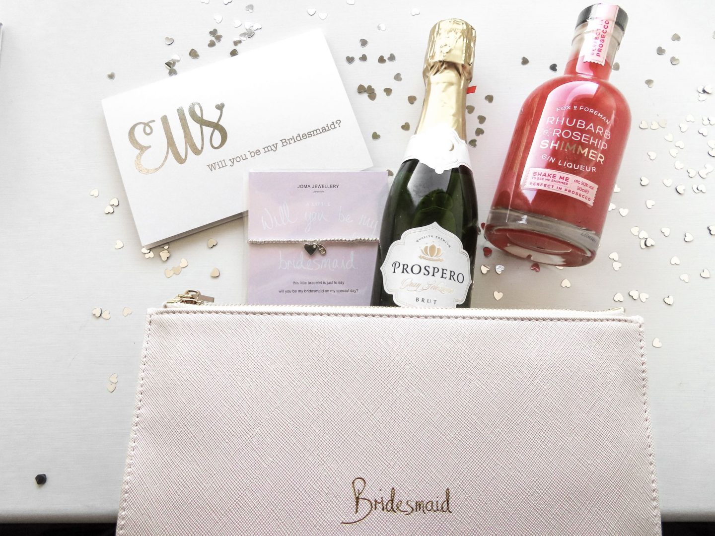 Will You Be my Bridesmaid Gift Box Goodies