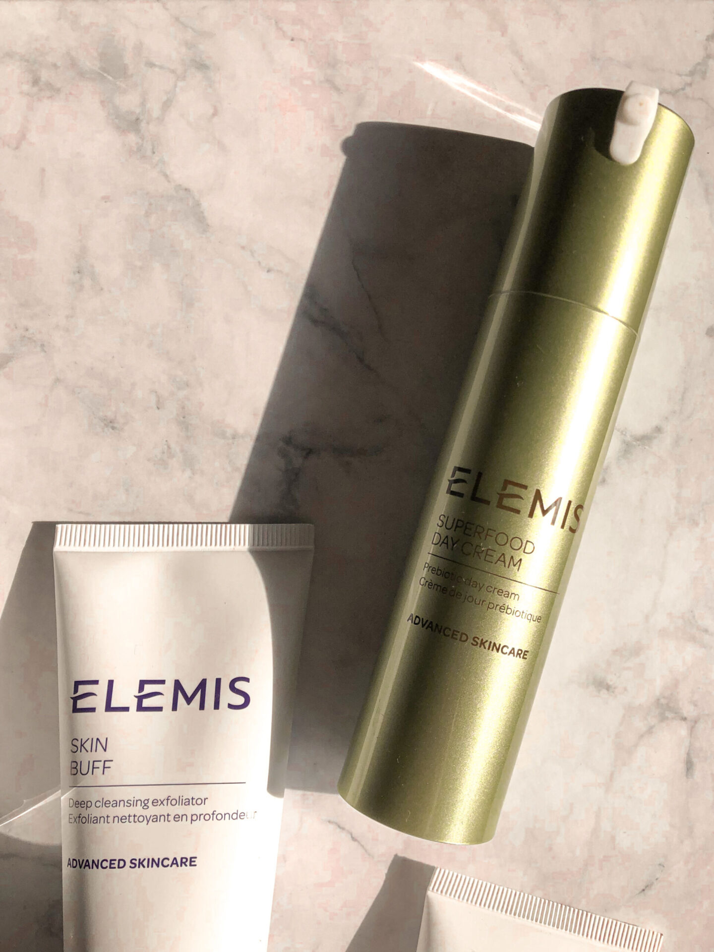 Elemis Day Cream and Skin Buff - Lockdown Skincare